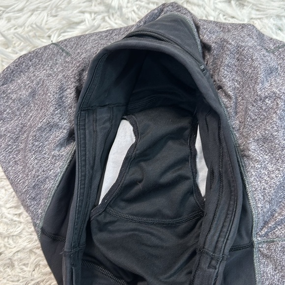 Lululemon Speed Up Short Long *4" Updated Fit Heather Lux Multi Black - Picture 3 of 7